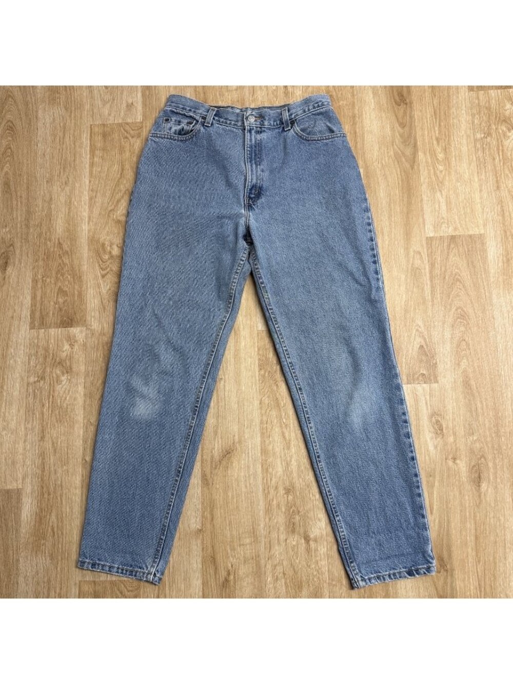 LEVIS JEANS 550 VINTAGE Y2K 2002 RELAXED FIT TAPERED LEG WOMENS 12 COTTON USA